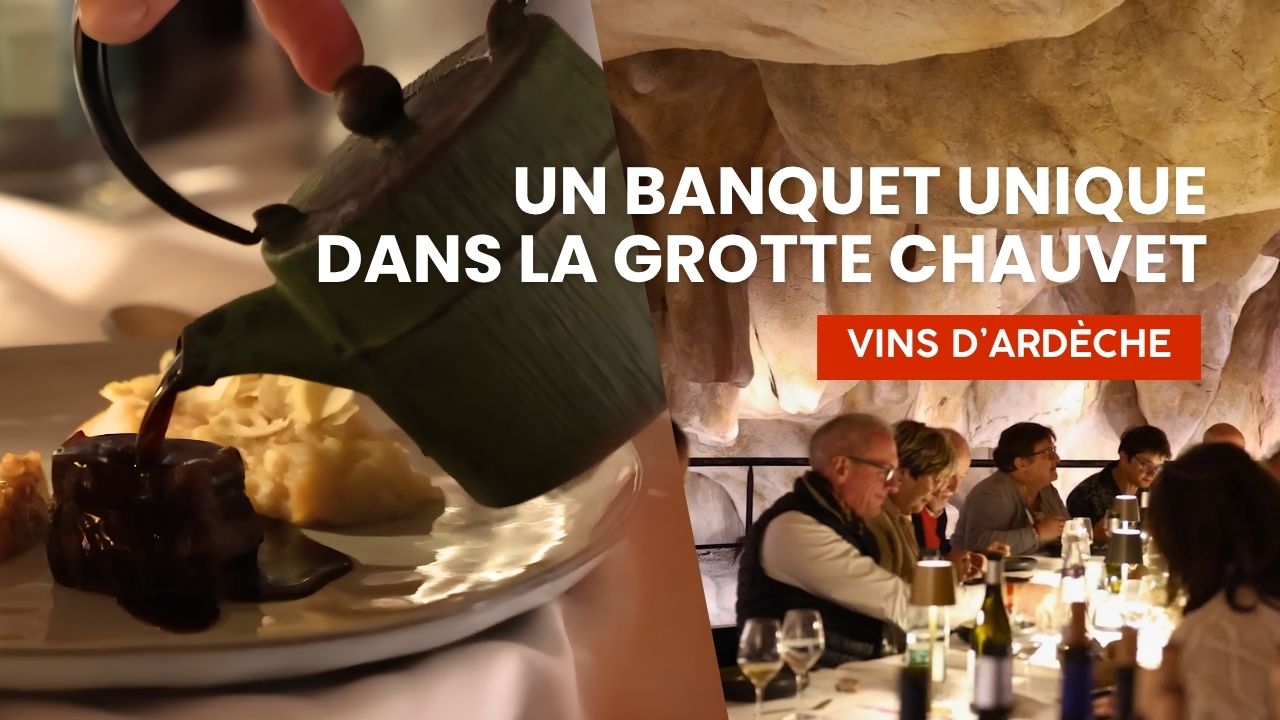 Banquet dans la grotte chauvet